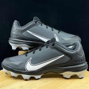 NEW Nike Force Trout 8 Pro Molded Baseball Cleats Black White CZ5914-011 size 12